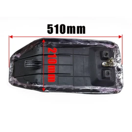 TDR Black Foam Seat Vinyl 90cc 110cc 125cc 150cc Racing Style Quad Bike ATV Replacement Cushion Accessories