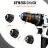 12V Cordless Drill Set, Electric Power Drill Kit with 1.3Ah
