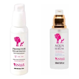 Aqua Serum Y Protector Solar Nunn Care Set