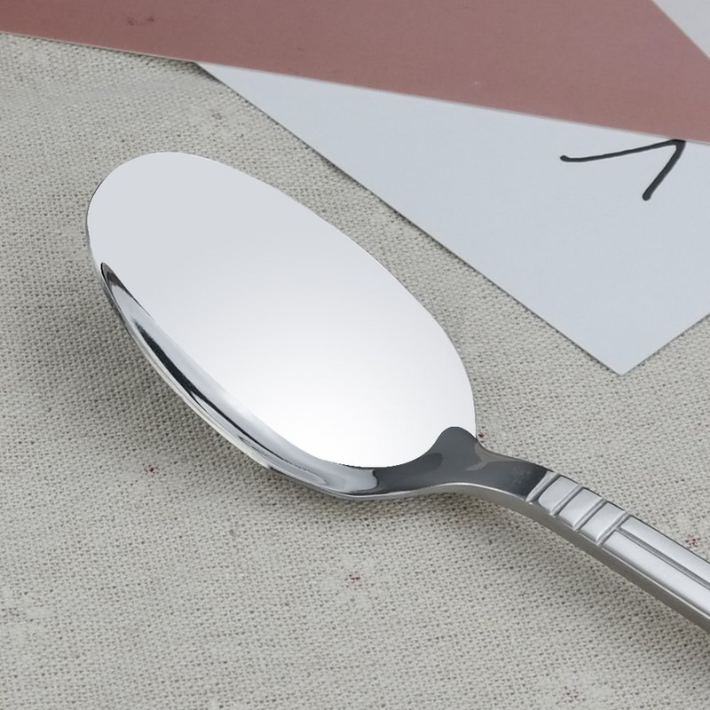 Eudokky 12 Piece Dinner Spoons Tablespoons Set Stainless Steel Soup