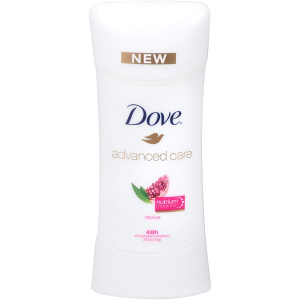 Dove Deodorant Adv Care Anti-Perspirant Revive, 2.6 Ounce (Pack of 6)