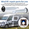RV Screws Black Pan Head Screw 8 X 1 for