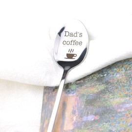 Daddy Dad Coffee Spoon Gifts for Papa Father Fathers Day Birthday Gifts for Daddy Dad Christmas Retirement Gifts for Father Papa Dads Coffee Spoon Gifts for Dad Daddy from Daughter Son
