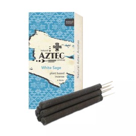 Unbranded 6pc Hand Rolled Resin Incense Sticks Long Lasting Aromatherapy | White Sage