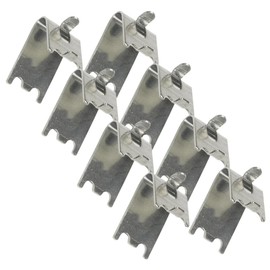 Operitacx 8Stücke Teiliges Gefrierschrankshelf Clip Robuste Kühlschrank Stützclips Für Einfache Regalbefestigung Im Für Organisation Von Lebensmitteln