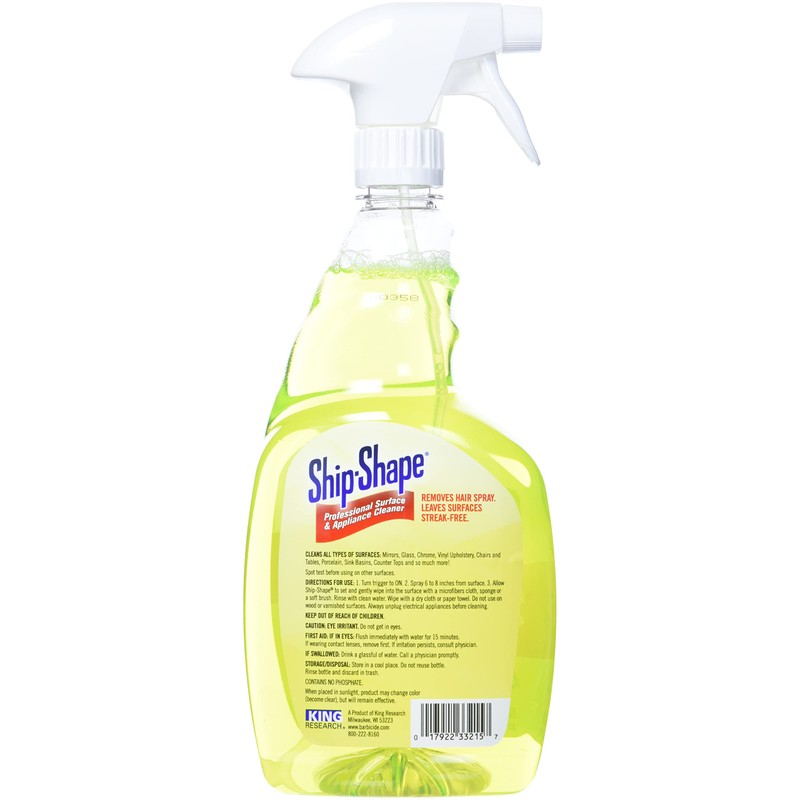 Ship-Shape Barbicide Liquid Spray, 32.0 Fl Oz (BA-33214)