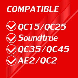 DIMOST QC45 Protective Headband Cover Compatible with QuietComfort 45, QC45, QC35 II, QC25, QC15, Soundtrue, AE2, QC2 I Washable Breathable Mesh Fabric (Black)