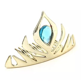 Elmia Hair Accessories Headband Hair Arrangement Wig Princess Headband (Gold Tiara)