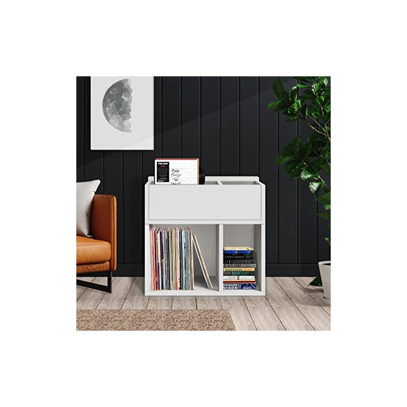 Way Basics 2 Tier Vinyl Record Multi Shelf LP Records