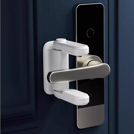 No-Drill Door Handle Lock Safety Latch for Child & Pet Proofing Door Lock] Left-Right Rotating Type 3ea