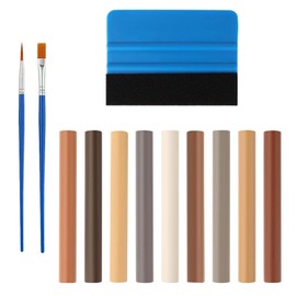 12 Wood Repair Pens, Laminate Repair Kit, Parquet Repair Kit, Wood Repair Kit for Doors, Tables and Cabinets