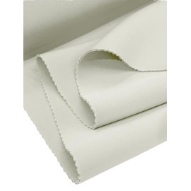 New Creations Fabric & Foam Inc Neoprene Scuba Super Techno Fabric, 2mm Thick, Solid Colors, Sold by The Yard (Ivory)
