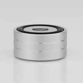 HiFi Speaker Isolation Feet Spikes Shock-absorbing Aluminum Tube Amp Vibration-damping Stand Feet CD Player Floor Protector Mat Subwoofer Vibration Absorber Non-Slip Record Player Base, 40*20mm Silver