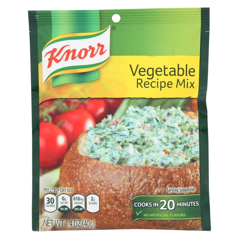 Recipe Mixes Vegetable 1.40 Ounces (Case of 12)