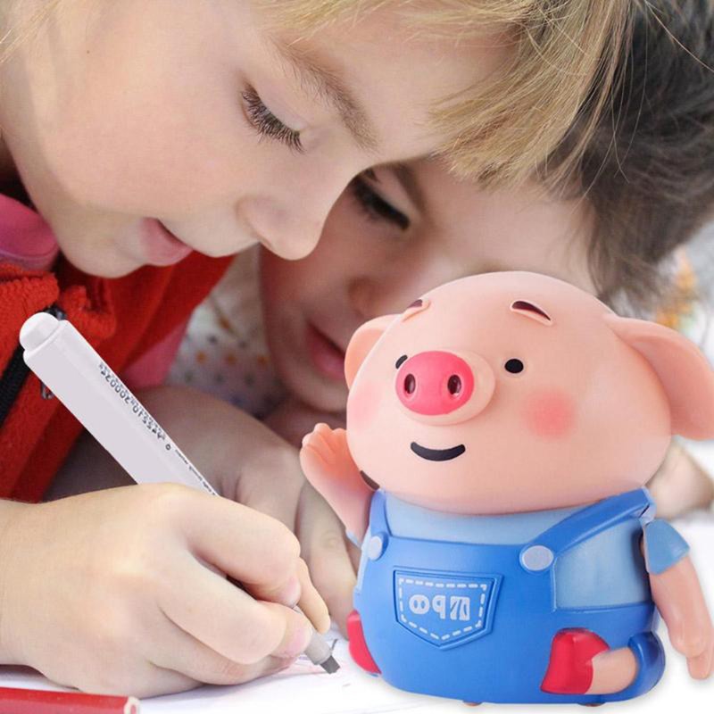 Inductive Cute Pig Car Toys Auto Induction Pig Follow Drawn