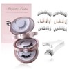 POOLJOY Elara Craft Magnetic Eyelashes, Magnetic Eyelashes with Applicator Natural,