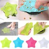 3-Piece Starfish Silicone Sink Strainer Set for Hair Catching