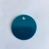 Coloridos discos redondos de aluminio anodizado, 25 mm (paquete de