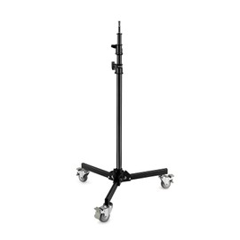 PROAIM 8.6ft Heavy Duty Folding Wheel Base Light Stand. 5/8” Baby Pin Mounting for Light & Photography Gear. Payload up to 13.06kg/30lb. for Photographers, Studios, Live Events