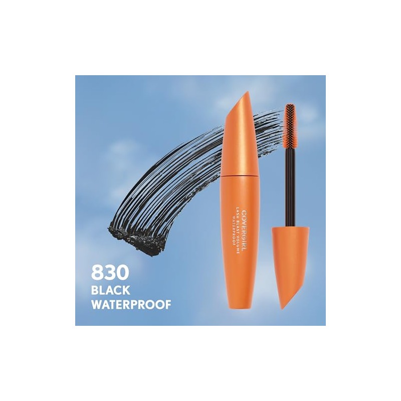 CoverGirl Mascara Lash Blast Waterproof, Black, 13.1 ml
