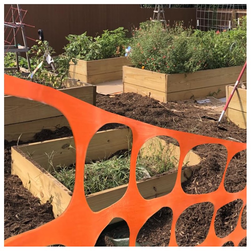 Electriduct Plastic Construction Fencing 250 Feet Orange Netting Barrier Safety