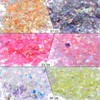 YESLADY Nail Art Glitter Mylar Slice Irregular Sequin Glass Piece