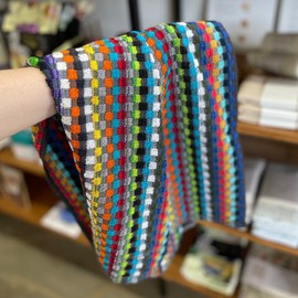 Redecker + Kracht Check Oversized Hand Towel 45 x 90 cm