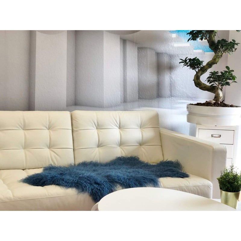Hollert Lambskin Tibet Sheepskin Monglolic Sheepskin Curly Very Soft Real