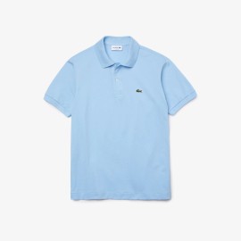 Lacoste Classic Cotton Pique Fashion Polo Shirt, Light Blue, XXL