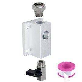 altivox Compressed Air Outlet Kit for 3/4 Inch Rapid Air System and Shop Air Line Kit with 1/2 Inch NPT Outlet Port,Fit for Compressed Air Piping System