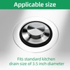 Kitchen Sink Stopper，Stainless Steel Garbage Disposal Stopper Fits Standard Kitchen