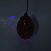 Iron Hollow Water Drop Lamp Solar LED Lantern Garland Garden