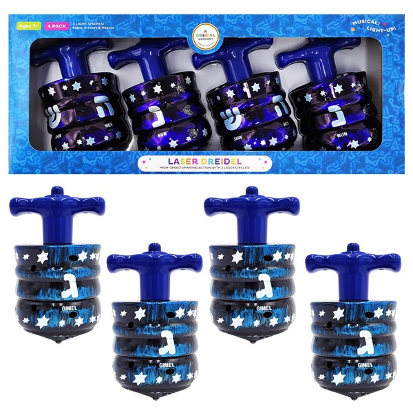 The Most Amazing Musical Light-Up Laser Dreidel for Chanukah/Hanukkah Fun