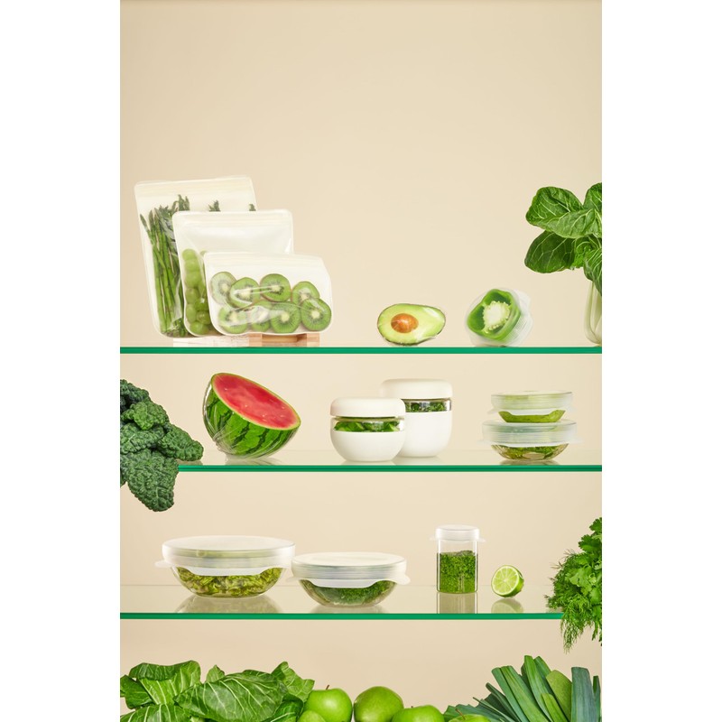 W&P Sustainable Kitchen Set, 14 Pieces - Cream