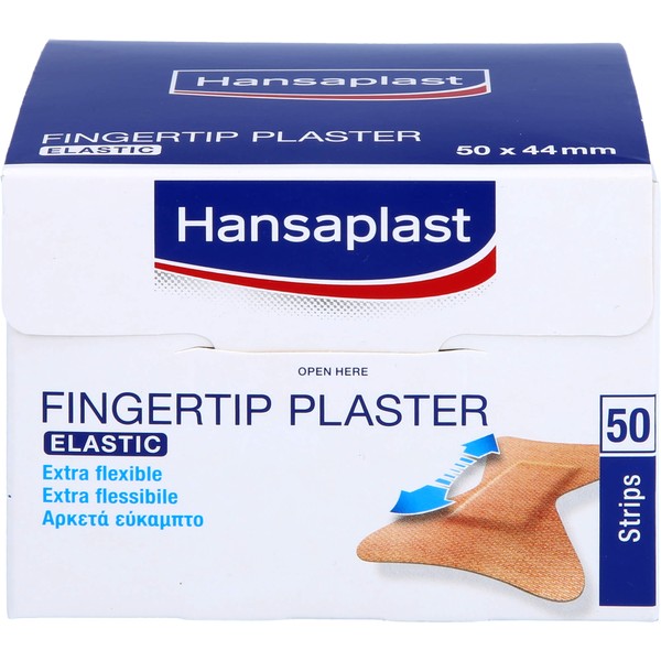 Hansaplast Fingerkuppenpflaster Elastic besonders flexibel, 50 pcs. Patch