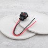 VGOL 2pcs Coolant Temperature Sensor Plug Harness 1338370 Compatible with