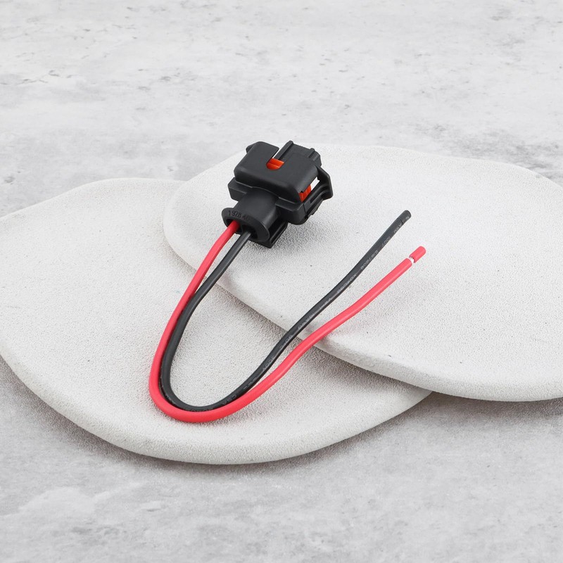 VGOL 2pcs Coolant Temperature Sensor Plug Harness 1338370 Compatible with