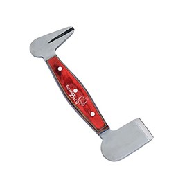 Equinez Tools Farrier Hoof Buffer Stainless Steel with Special Ergonomic Handle – Antique Style Professional Hoof Care Tool for Farriers, Hoof Cleaning, Polishing, and Grooming