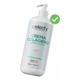 Celesty Crema Colágeno Hidratante Firmeza 500ml Celesty® Envío