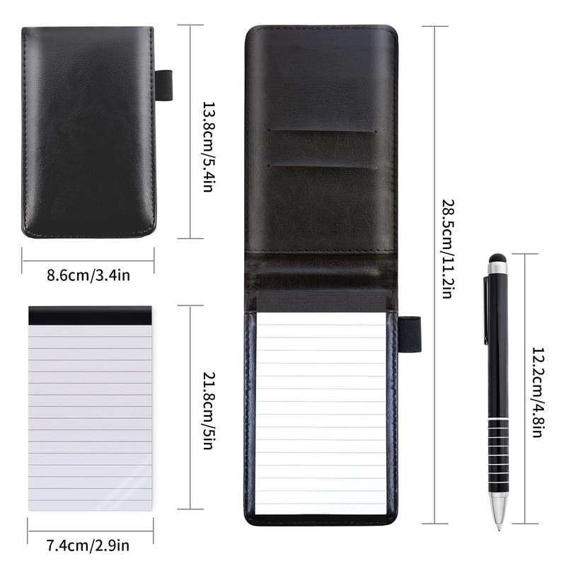 FINEASY Mini Pocket Notebook A7 Holder Set 100 Page 88G