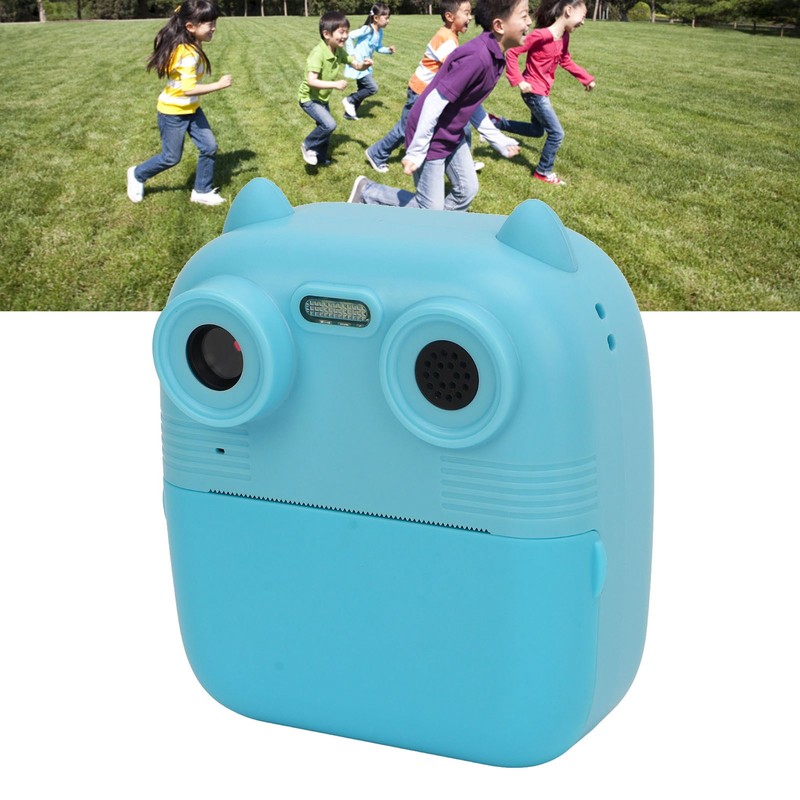 Kids Digital Print Camera HD 1080P Front Rear Dual Lens