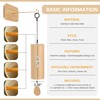OLizee® Natural Bamboo Healing Wind Chime Decorative Meditation Chime Melodious