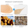 100pcs Unbleached Air Fryer Liners, Vancens 7.5 inches Bamboo Steamer
