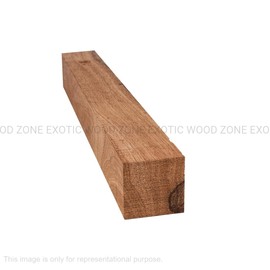 Exotic Wood Zone Black Limba Turning Blank Kiln Dried Hardwood for Eco-Friendly Woodworking, Woodturning, Wood Lathe, Woodcraft, DIY Projects (1" x 1" x 18")
