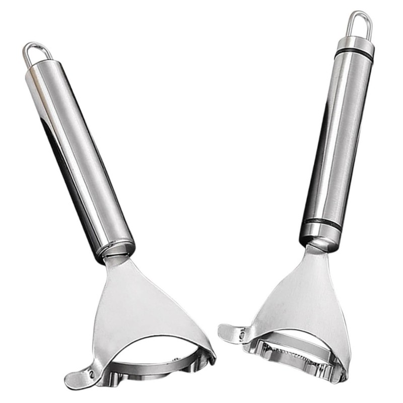 Ciieeo 2sets Stainless Steel Corn Stripper Peeler Efficient Kitchen Tool