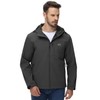 Rdruko Men's Hooded Softshell Jacket Waterproof Lightweight Insulated Windbreaker Fleece