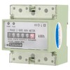 10(40)A Digital 1 phase 2 Wire 4P Din Rail Electric