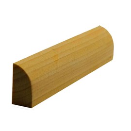 EWBS11 Baseboard Shoe 3/4" Tall x 1/2" Quarter Round. Unfinished, Poplar, 94"