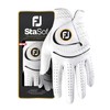 FootJoy Women's StaSof Golf Glove, White, Large, Worn on Left