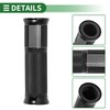 Partuto 7/8" 22mm 15/16" 24mm Motorcycle Hand Grips Cover Kit